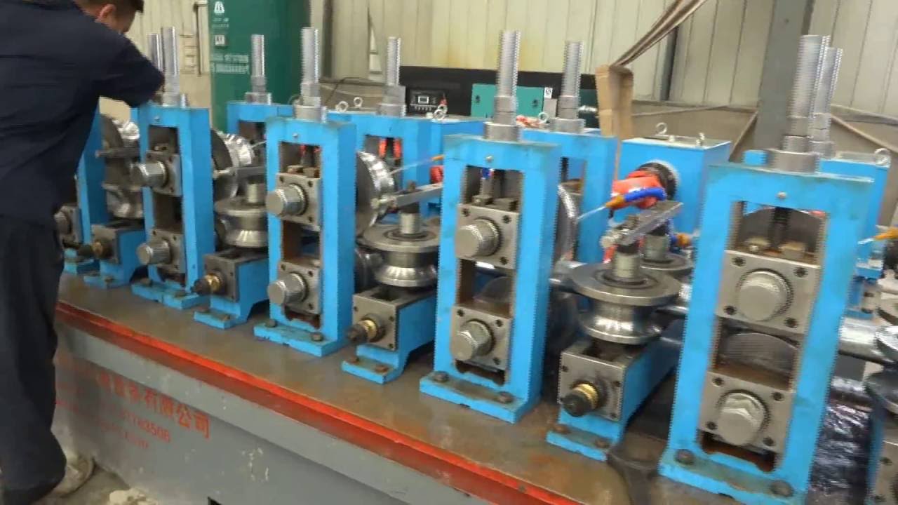 3" (76mm) ERW Tube mill, Pipe making machine, Pipe production line