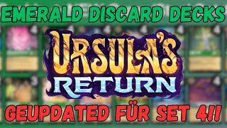 DISCARD EMERALD Meta Decks mit den neuen Set 4 Karten | Disney Lorcana Ger/DE Ursula's Return