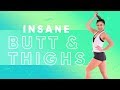 INSANE Butt & Thighs Workout | At Home No Equipment Leg & Booty Exercises