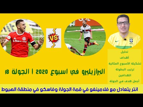 البرازيليرو في اسبوع 2020 |الجولة 18 انتر يتعادل مع فلامينغو في قمة الجولة وفاسكو في منطقة الهبوط البرازيليرو في اسبوع 2020 |الجولة 18 انتر يتعادل مع فلامينغو في قمة الجولة وفاسكو في منطقة الهبوط Thumbnail