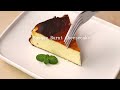 Basque burnt cheesecake easy recipe  cong cooking