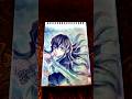 Muichiro Drawing the hasira #art #drawing #animedrawing #shorts #trending #viral