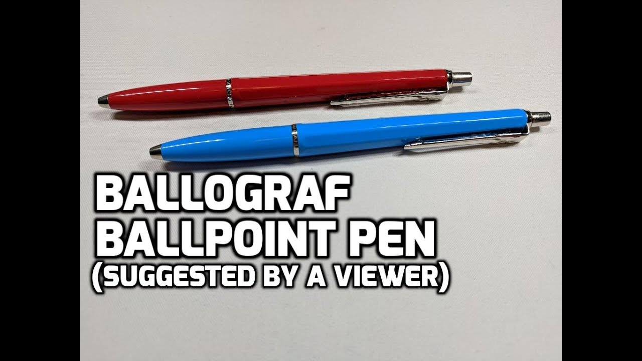 Ballograf Epoca P Ballpoint Pen, Blue