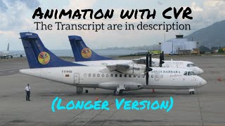 Santa Bárbara Airlines Flight 518 Crash || Animation with CVR. (Subtitles/CC On)