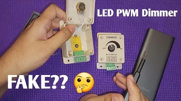 [Eng] Is your DC LED PWM Dimmer FAKE? Lets Open it up & Take a Look Inside