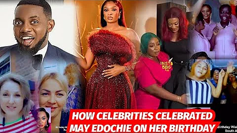 How celebrities Ay comedian, Anita Joseph, Queen may fans celebrated May Edochie birthday
