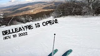 Skiing Belleayre, NY Opening Day Top To Bottom