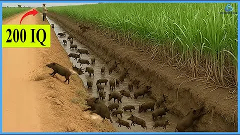 How Farmers Trap Millions of Wild Boars in Cornfields - You Won't Believe Their Effectiveness!