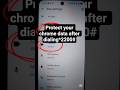 protect chrome data | save your chrome data from hacking#youtubeshorts #shortvideo #hack #tech