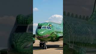 Crocodile Themed Airplane - Where Is This Plane? - Unique Fruit Aeroplane