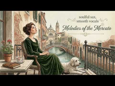 European Canal Café ✨ Soft Vintage Jazz Playlist for Relaxation and Coffee Time