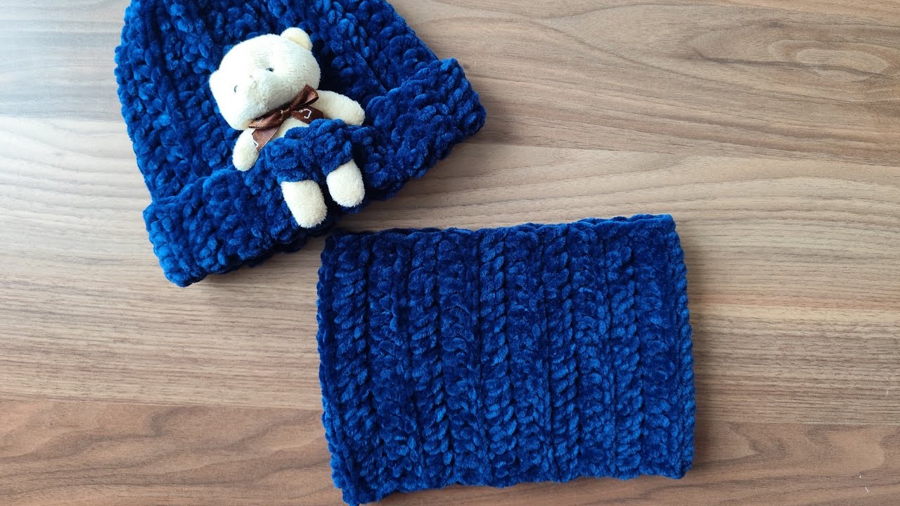 PART 2 - Kadife İpten Boyunluk Yapımı 