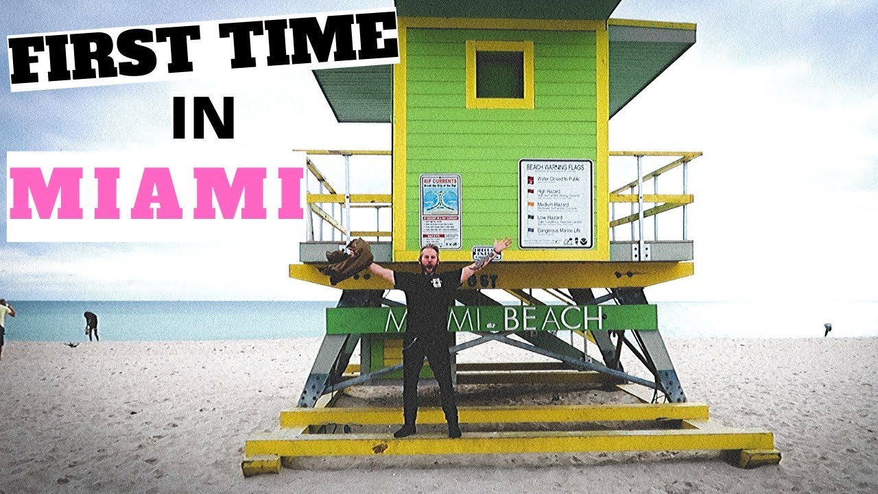 Travel to Miami & Hanging Out on Miami Beach! NCL Encore Inaugural Cruise Vlogs
