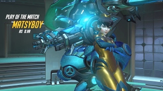 D.va Quadruple kill - Overwatch POTG (Competitive)