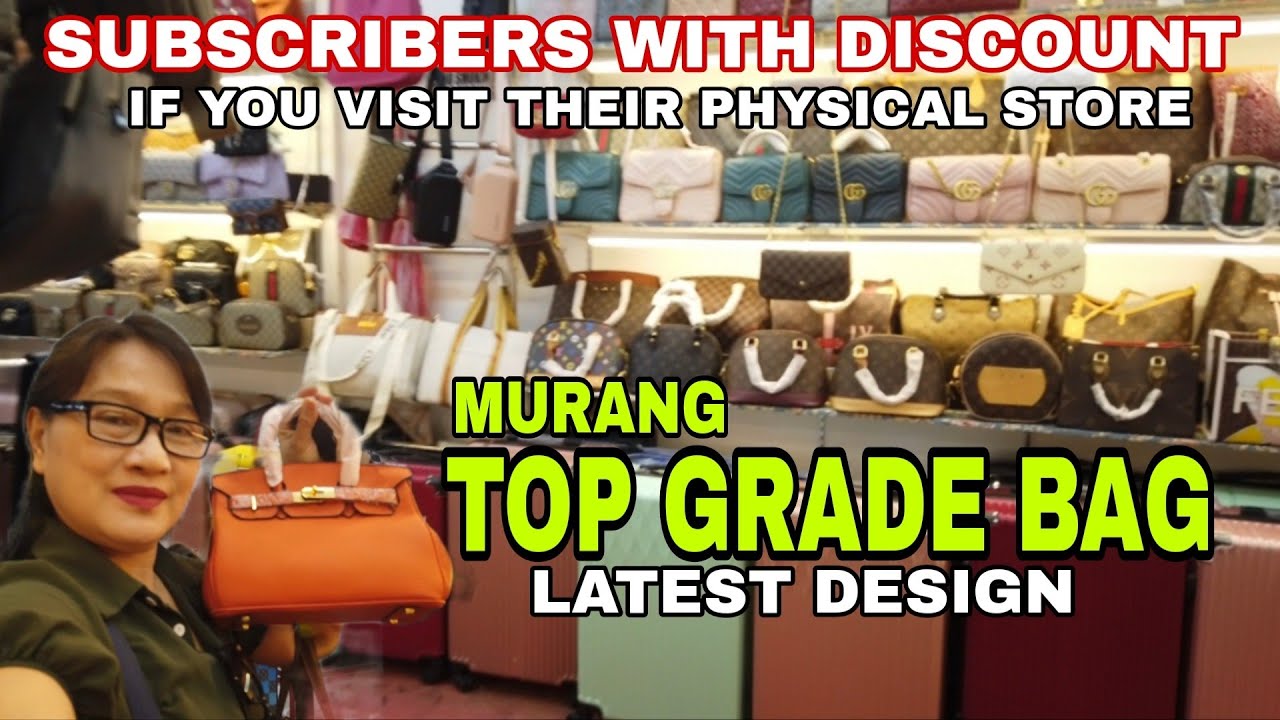 SUBSCRIBERS WITH DISCOUNT UPDATED DESIGN TOP GRADE BAG  DIVISORIA