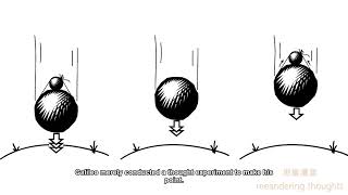 Thought Experiments:  Galileo's  Falling Objects,  Newton's Spinning Bucket and Cannonball