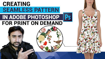 How to create a Seamless Pattern in Adobe Photoshop for Print on Demand