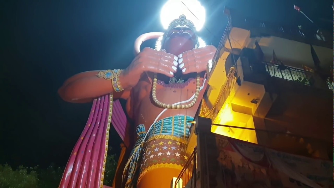 TALLEST STATUE OF HANUMAN IN INDIA,DELHI (108 FEET) YouTube