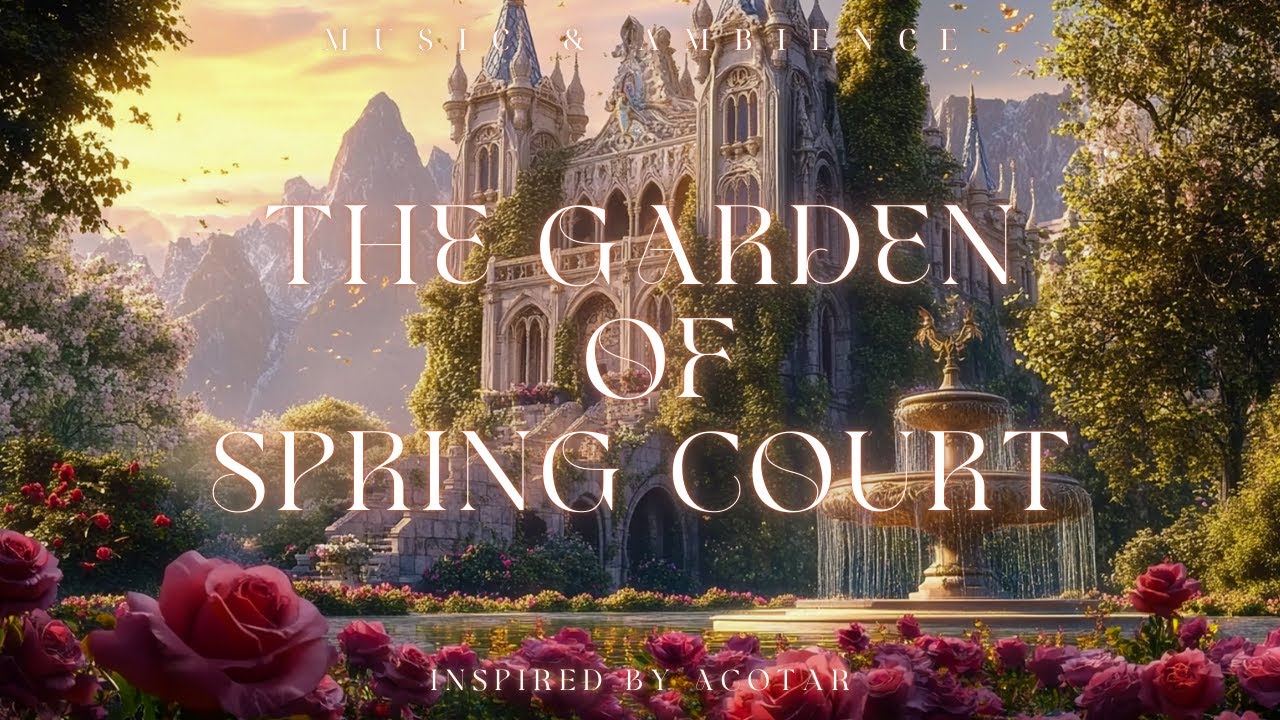 Spring Court’s Garden | ACOTAR-Inspired Fantasy Music | Deep Relaxation, Healing & Serenity