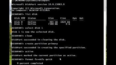 How to Create Bootable USB Drive using Command Prompt to install Windows 8 or any  OS