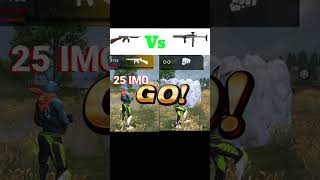 THOMPSON vs MAC10 Kaun Hai Sabse Khatarnak🔥 #FreeFire #GamingComparison