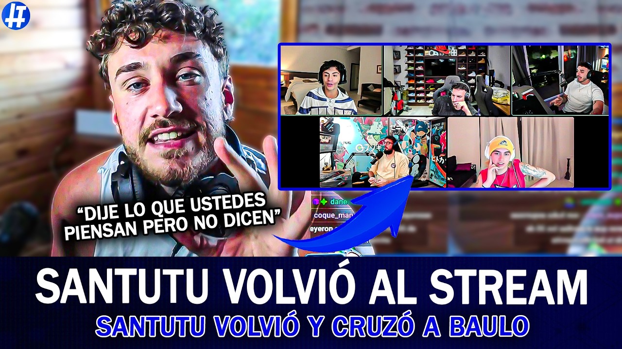 ¡SANTUTU VOLVIÓ AL STREAM Y SE TERMINÓ PICANDO!