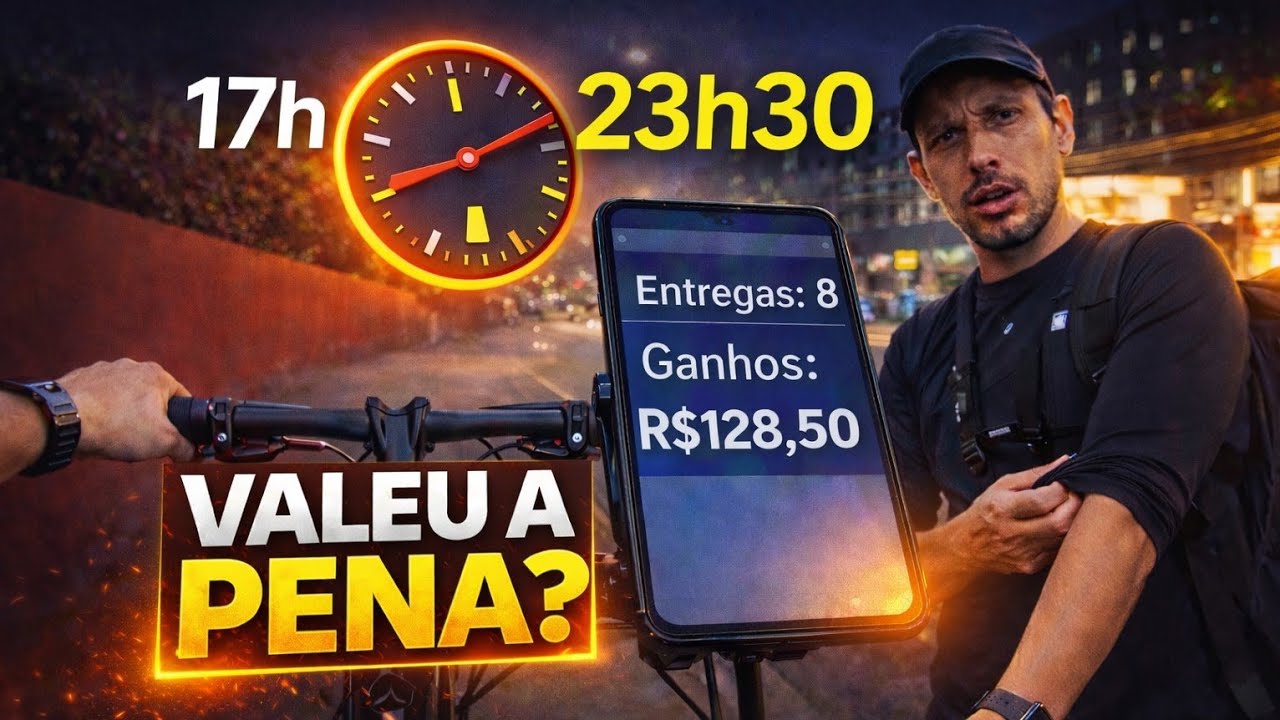 Trabalhei no iFood das 17h às 23:30h — Valeu a pena?