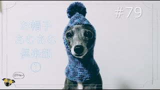 【犬の帽子】編み物初心者のSachi★のひとり お帽子あむあむ倶楽部①イタグレのアリスと犬ばか飼い主の日常・犬のいる暮らし・#79・セリア・ごしょう産業株式会社・高橋書店・かぎ針編みきほんの基本