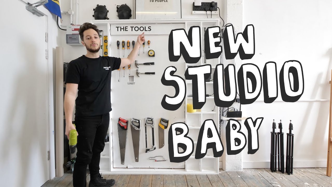 I have a NEW artist STUDIO!! YouTube