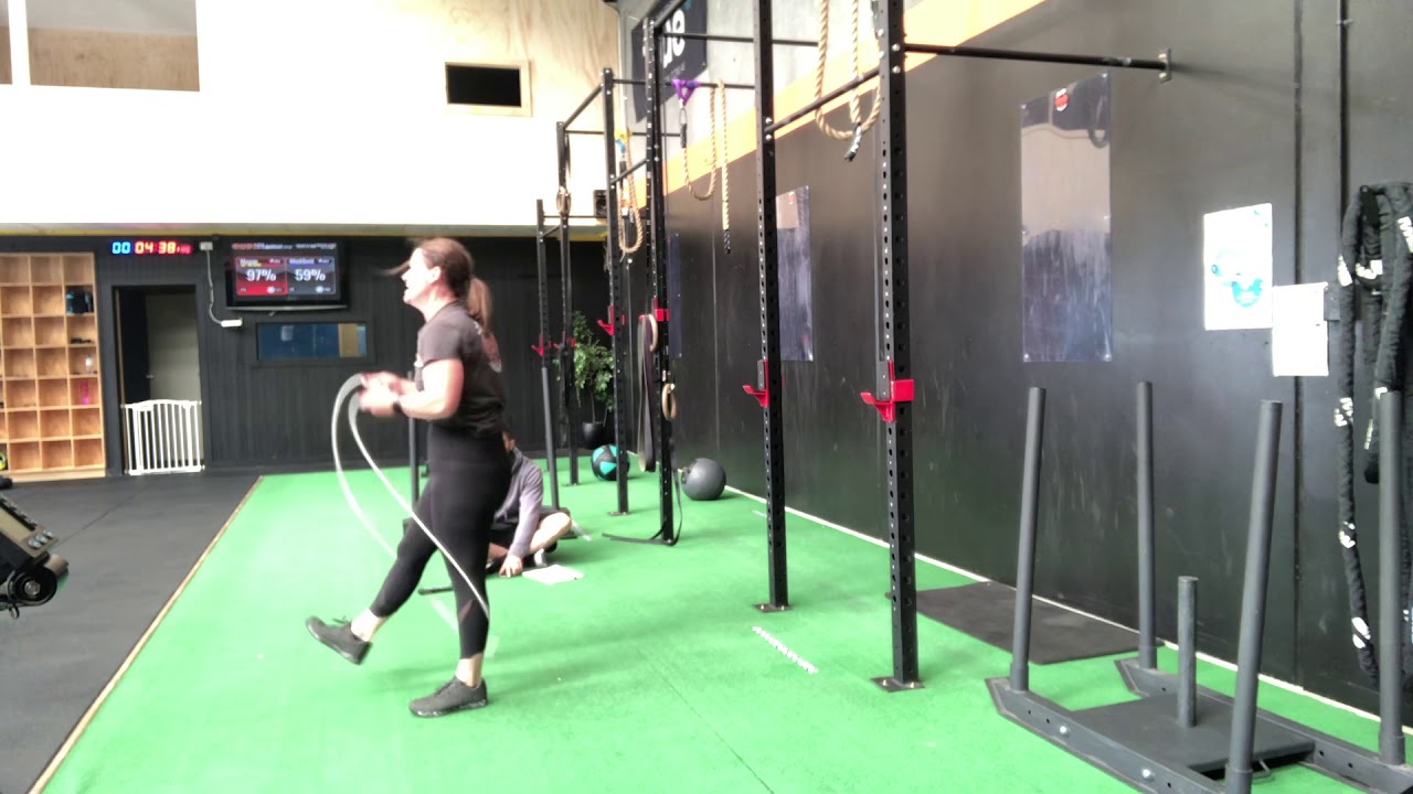 Megan Campbell 21-1 workout