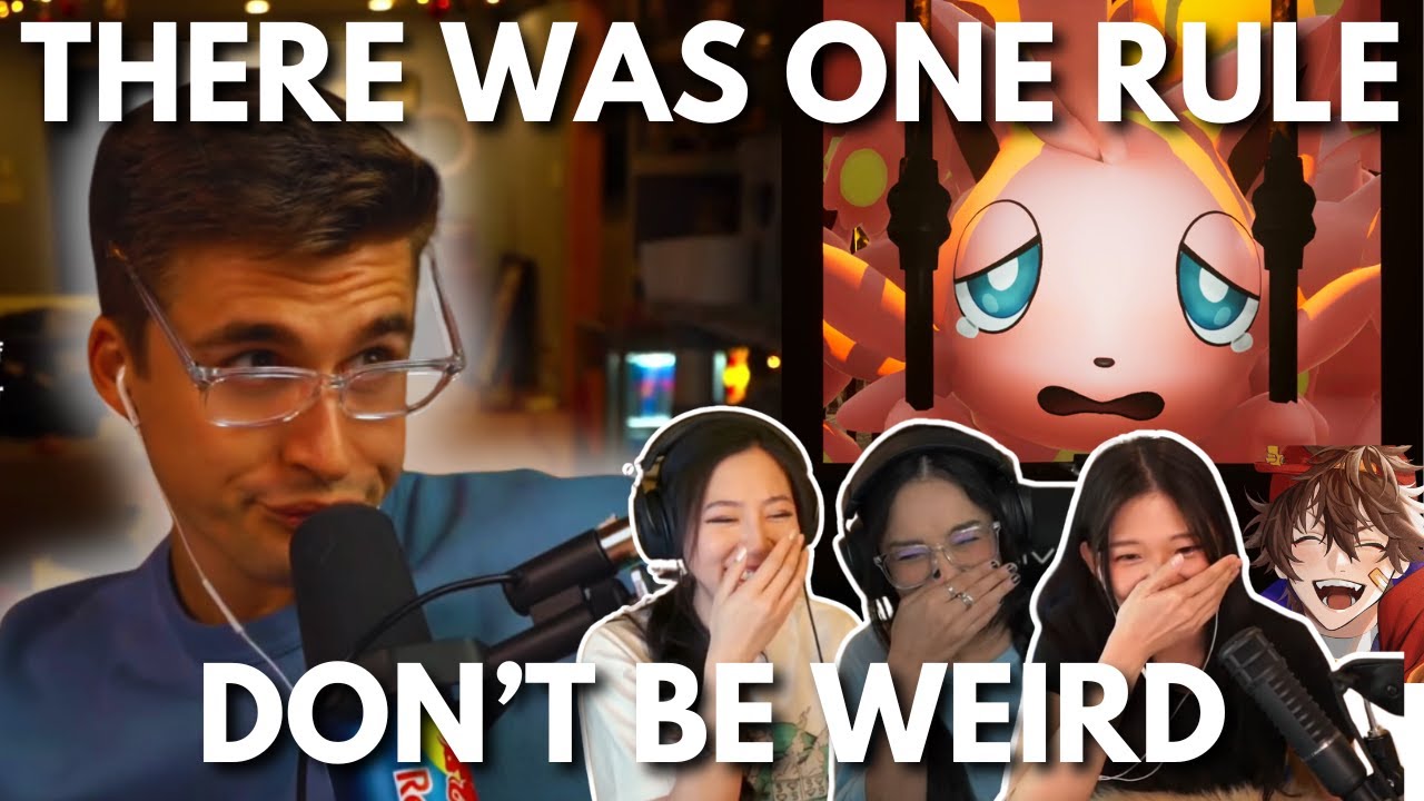 Людвиг пробует мир Pal с @Valkyrae @fuslie @kkataminaYT @KenjiSun