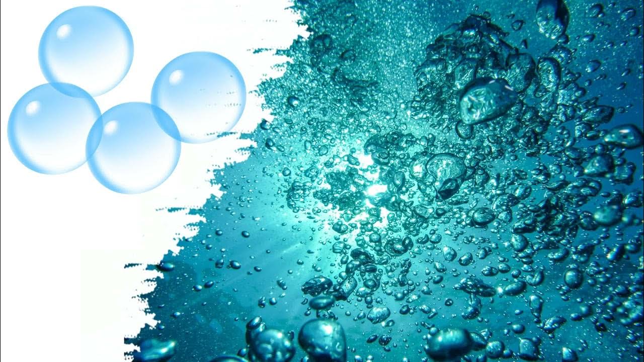 Пузырьки в воде. Пузырьки воздуха над бассейном. Пузырь шум. Звук бульканья воды.