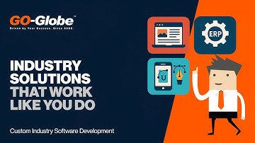 Custom Industry Software That Works Like You Do | GO-Globe Digital Systems