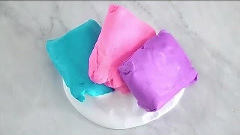 Clay slime mixing - satisfying slime ASMR video compilation