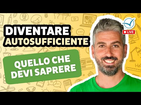 Video: Che cosa significa autosufficiente?