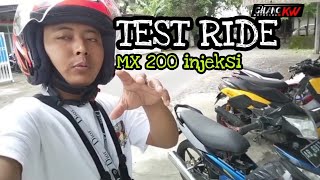Test Ride Jupiter Mx Injeksi Bore And Strok Up 200 Cc