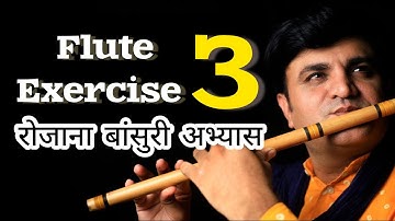 FLUTE TUTORIAL 3 | FAST FINGER FLUTE LESSON 3 | FLUTE EXERCISE 3 | LEARN WITH NIL FLUTES