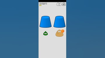 Pou Popper No more space! Find Pou Game Over Wrong Cup!