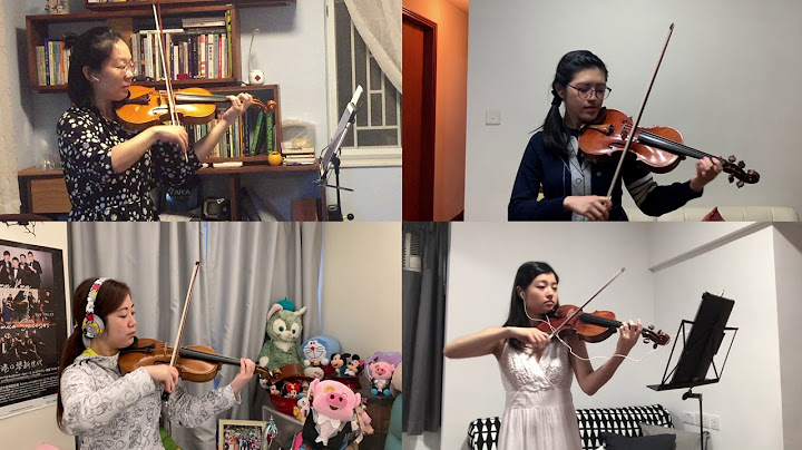 "Our Musicians at Home": Our violinists