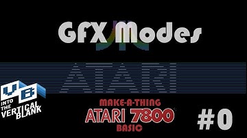 Atari 7800 Graphics Modes & Max Sprites Tested