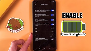 How to Enable Power Saving Mode on POCO F6