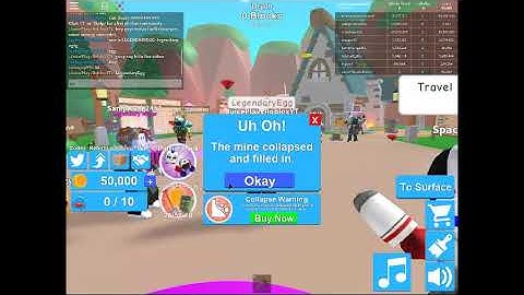 LEGENDARY ROBLOX MINING SIMULATOR CODES