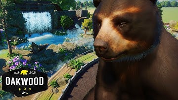 Spectacled Bear - New Animal Mod Habitat 🧸 | Planet Zoo Mod Zoo Speedbuild
