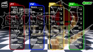 Super Smash Flash 2 V0.9B - Battle Results