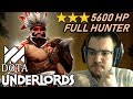 5600 HP ⭐⭐⭐ Beastmaster FULL HUNTER | Dota Underlords Gameplay 5