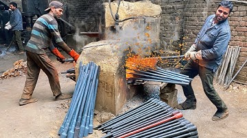 Process of Manufacturing Truck Axle | Incredible Lathe Machine Skills