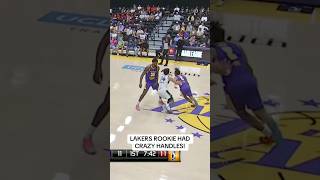 RJ Davis might be a rookie but he has a history of crazy handles! 👏🔥