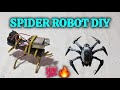 How to make spider robot || homemade spider robot ||