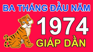 Tử Vi Tuổi Giáp Dần 1974 Trong 3 Tháng đầu Năm 2023 Âm Lịch Quý Mão