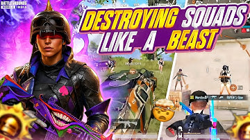 DESTROYING SQUADS LIKE A BEAST 😈 |  💪 solo vs squad gameplay | Mordox OP | BGMI